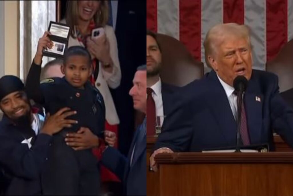 ඇමරිකාවේ රහස් සේවයට ආ පුංචි ඒජන්ට් – පුංචි වීරයාගේ සිහින සැබෑ කරපු ට්රම්ප්ගේ හොඳ ලෝකයක්ම දැක්කේ එදා…