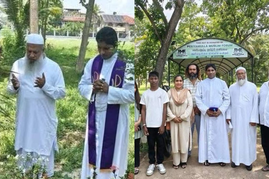 ආගම් දෙකක්… නමුත් එක යාඥාවක්… අපි සැවොම ලක් මවගේ දරුවන්…