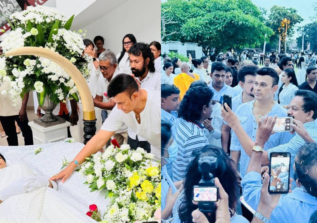 නිලි රැජිණිය මාලනියගේ අවමංගල්යයේ සෙල්ෆි ගැනීම රන්ජන් අනුමත කලාද?