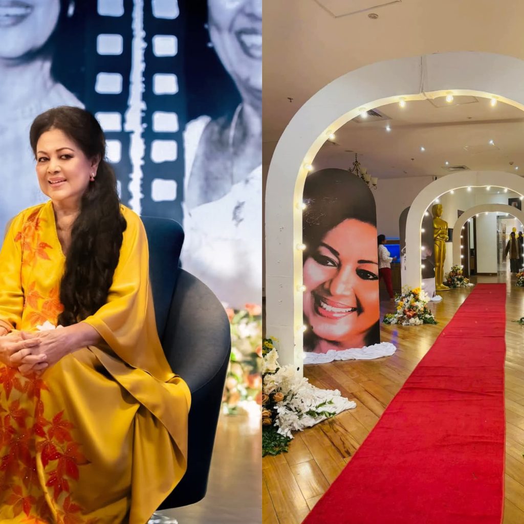 හෙල සිනමාවේ නිලි රැජින. මාලිනිය නමින් ඔන්න  සිනමාහලක්…