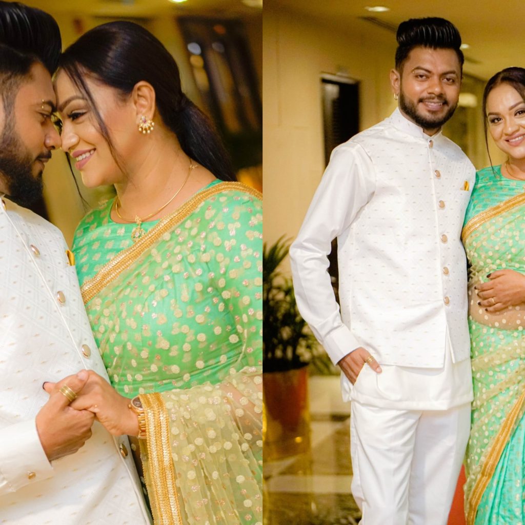 ජීවන ගීතය අලුතින් ලියන ආදරේ පිරුණු ඒ තරු යුවලේ ලස්සන බලන්නකෝ…