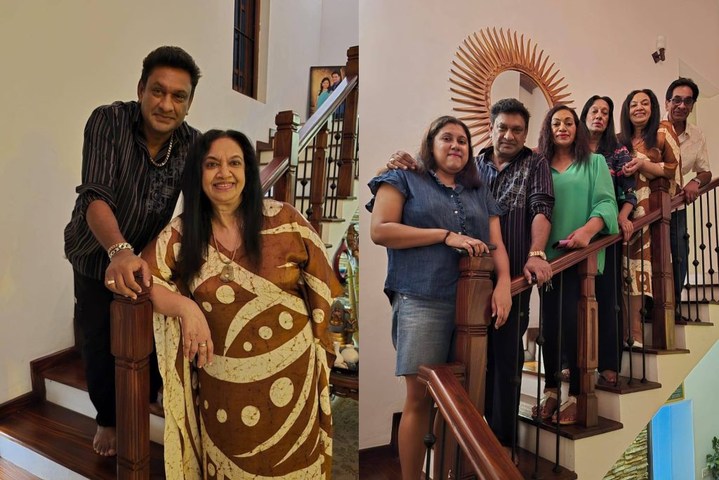 අල්පොන්සු පවුලට නම් එදා හරිම සතුටු දවසක්…! එයාලව බලන්න කවුද මේ ආපු අමුත්තා…?